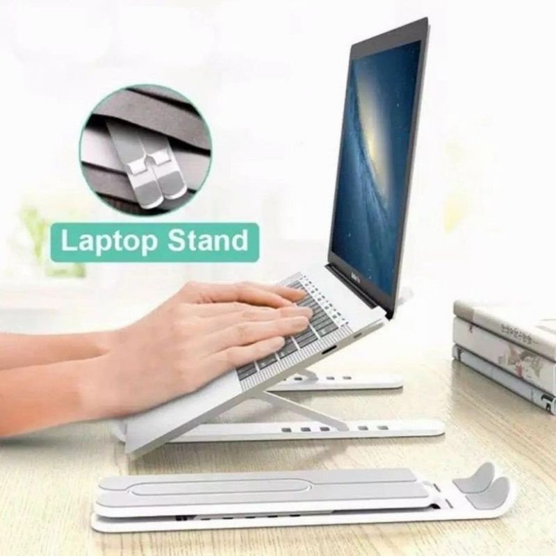 Laptop Stand P1 /Stand Laptop Universal / Holder Notebook IPAD MacBook/ Meja stand laptop