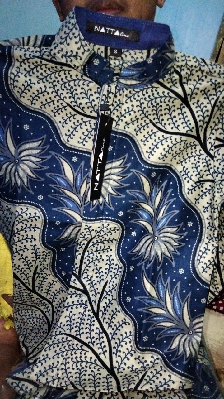 Kemeja Koko Batik Lengan Panjang Batu Raden Series By Natta_line