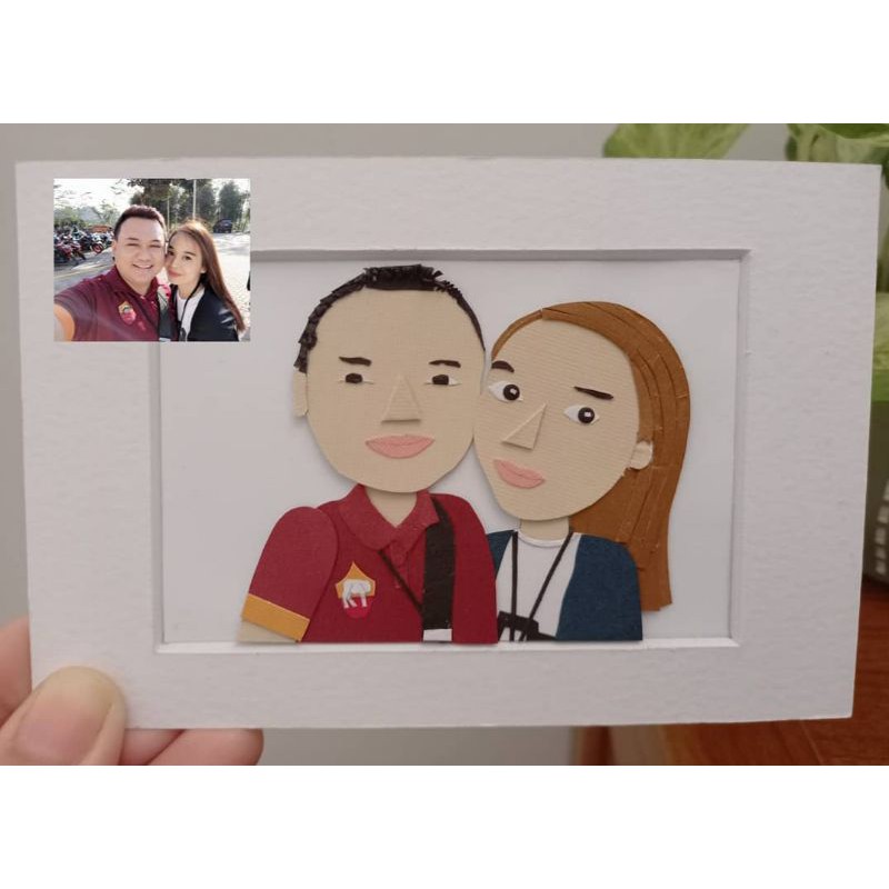 

Custom Potrait-Paper Art-Paper Cutting Art