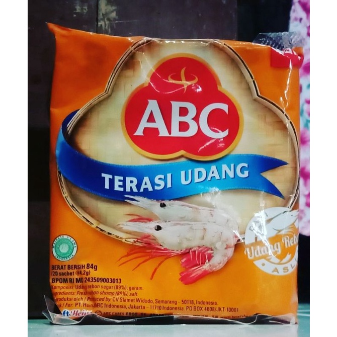 

ABC Terasi Udang 20 x 4.2 g