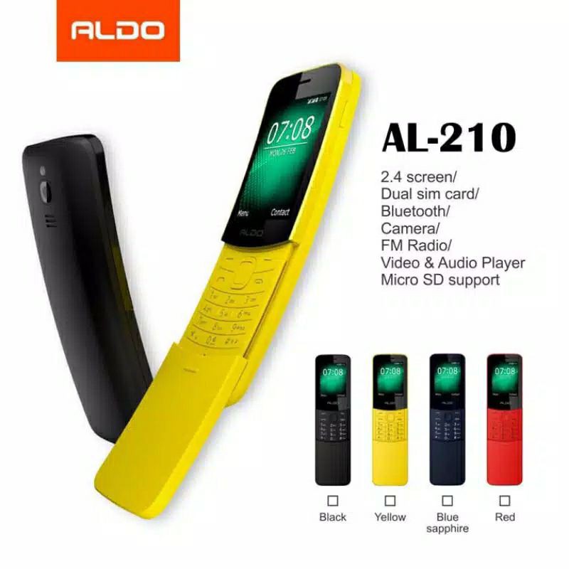 ALDO AL210/AL888 BANANA GARANSI RESMI ALDO