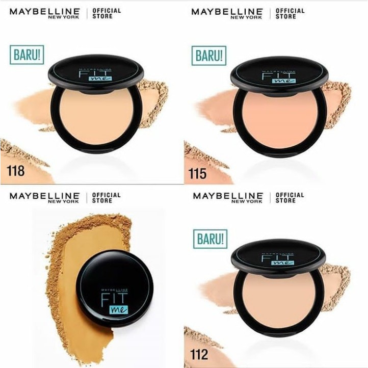 MAYBELLINE FIT ME 12H OIL CONTROL POWDER 6GR @MJ