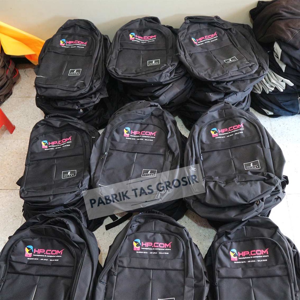 ORDERAN RANSEL ALFITO BORDIR DAN ENIGMA HITAM TAS GROSIR SABLON HARGA TERJANGKAU BERKUALITAS