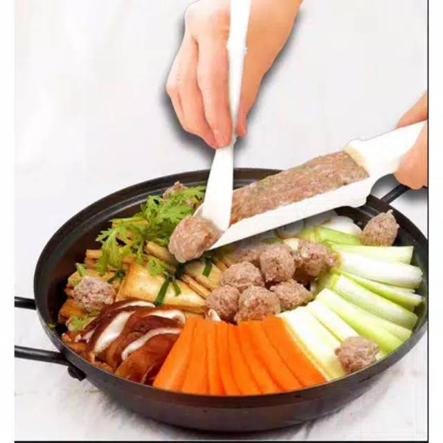 Alat Cetak Bakso Bakwan cetakan baso meatball make pencetak bola bola daging sendok bakso PS215