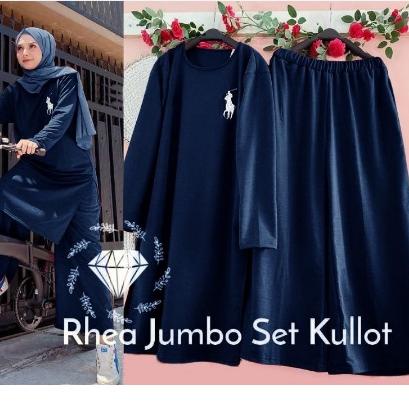 Best Seller.. Stelan senam olahraga wanita model muslim baju tunik muslimah training Panjang murah J