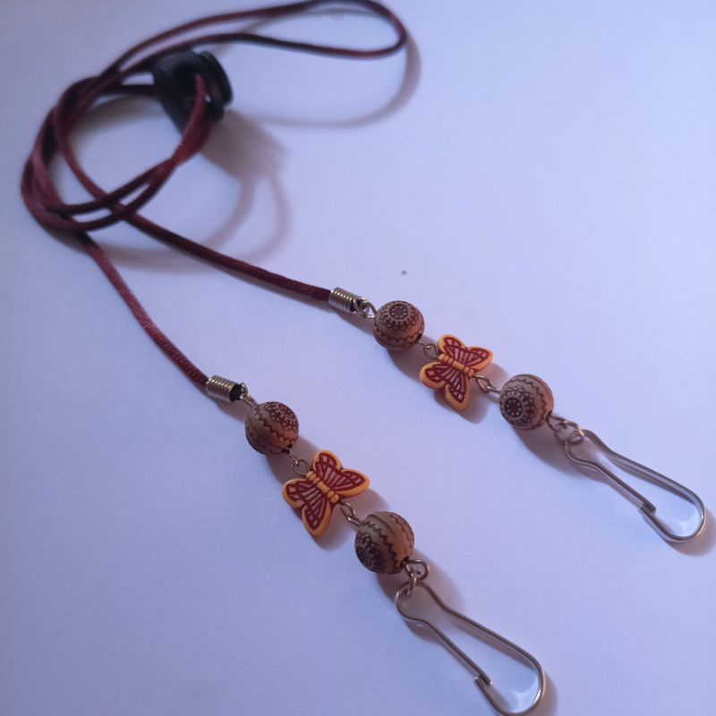 Strap Masker Etnic / Konektor Masker / Kalung Masker Multifungsi 2in1