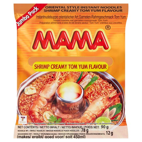 

MAMA SHRIMP TOM YUM NOODLE CREAMY 90GR