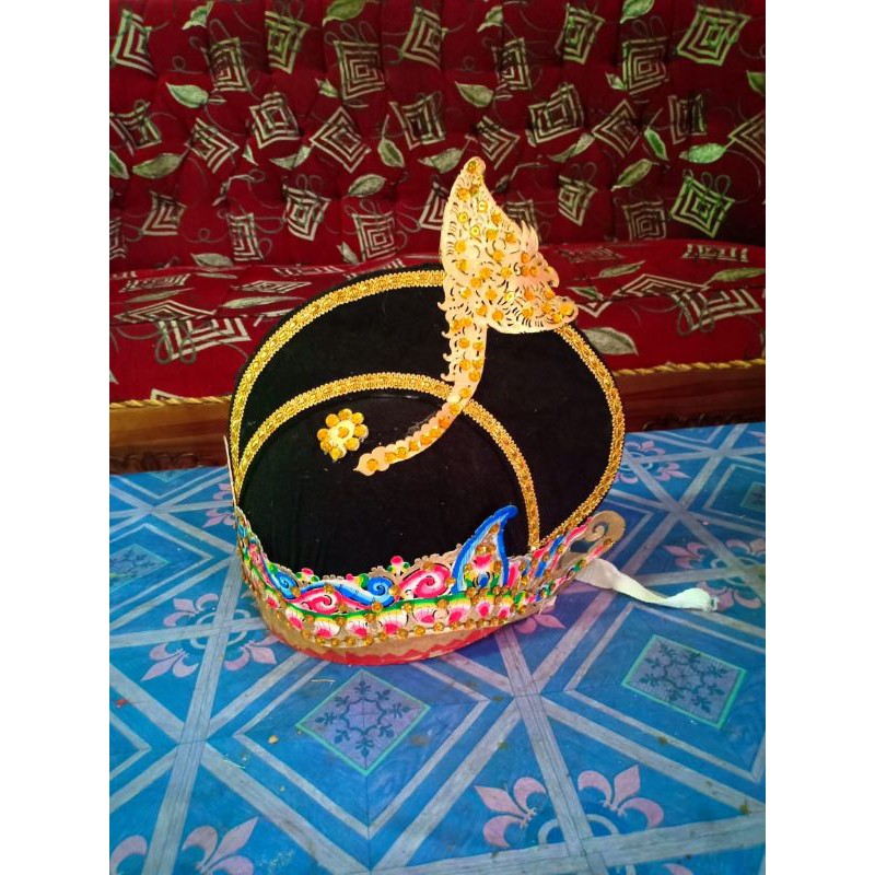 aksesoris wayang orang / mahkota Dewi Sinta atau Dewi Sekar taji