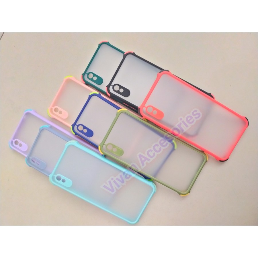 case samsung A01 core Matte Colour ShockProof AntiCrack