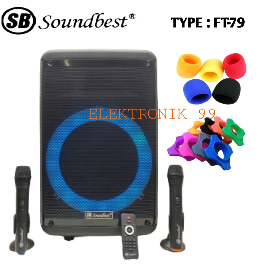 Portable Speaker 12 Inch Soundbest FT79 / FT-79 / FT 79 Original