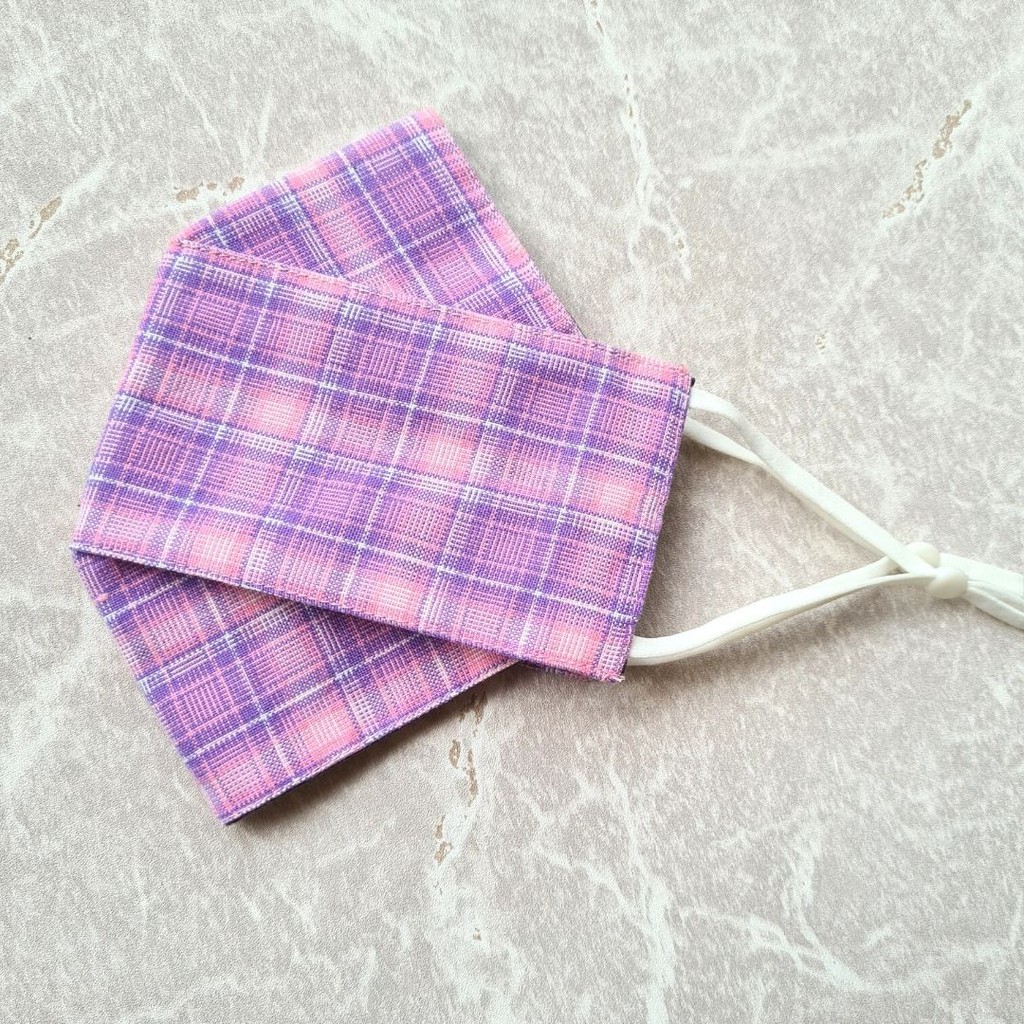 Masker Evo Premium 3D Fashion Mask Cotton Katun Tidak Engap Non Medis 3ply BTS Army Kaws Duckbill