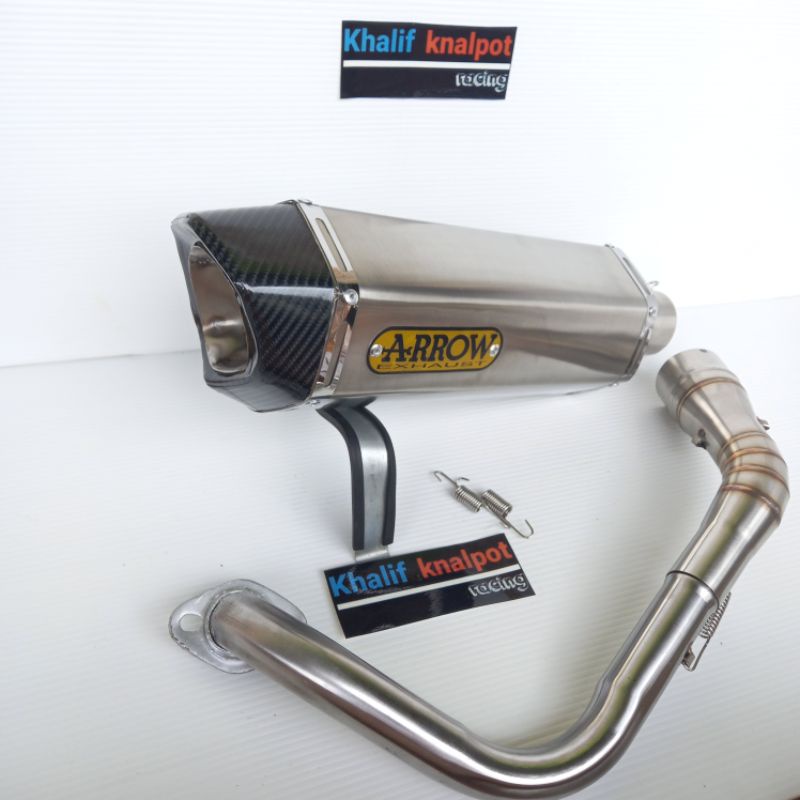 Knalpot racing arrow Aerox nmx pcx vario adv