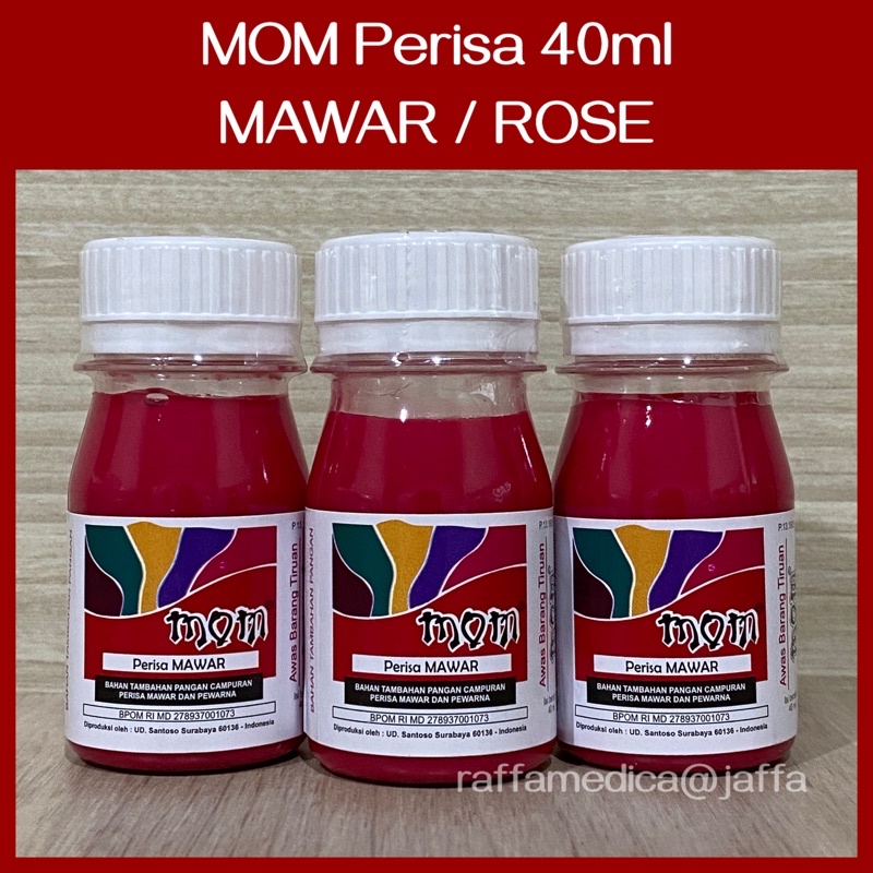 Perisa / Essence MOM 40ML untuk ES / Minuman / KUE dan PUDDING | ADA 21 RASA | lihat deskripsi