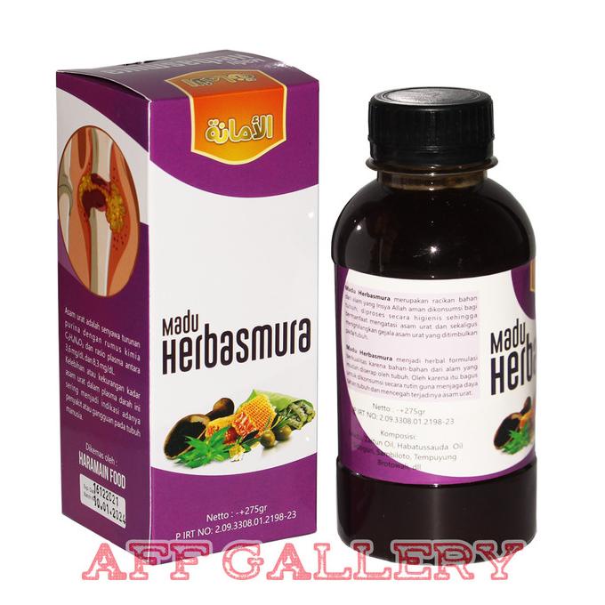 

TERJAMIN MADU HERBASMURA 275 | HERBAL ASAM URAT DAN REUMATIK | PEGAL LINU