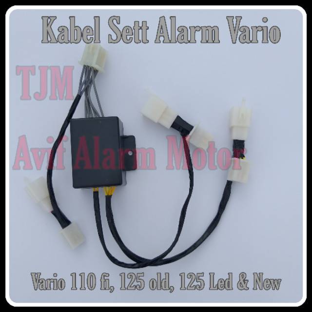 Jual Kabel PNP utk Alarm, Vario 110 fi, Vario 125 Old, 125 Led, 150 Led