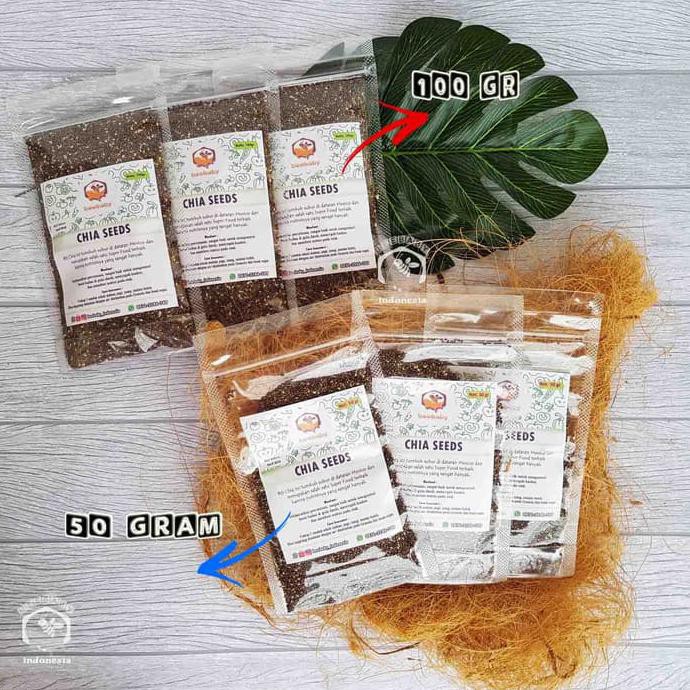 

Chia Seed Super Food 100 Gr - Chia 50 Gr