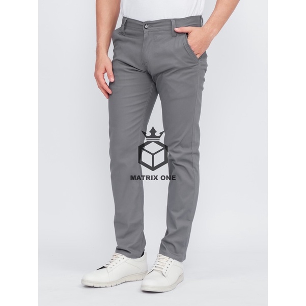 Celana Chino BIG SIZE Slimfit Pria Panjang JUMBO 33-44 CHINOS