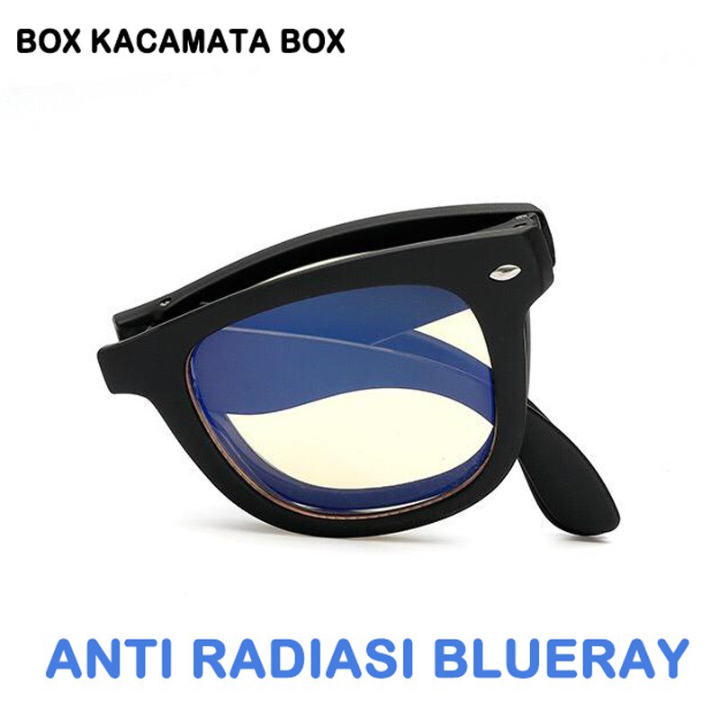 Kacamata Antiradiasi Blueray Fashion Pria Wanita/Kacamata Lipat 4105