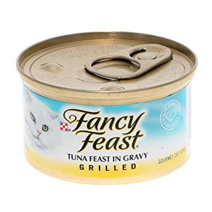 

HOT SALE purina fancy feast grilled tuna in gravy 85gr 85 gr wetfood can kaleng