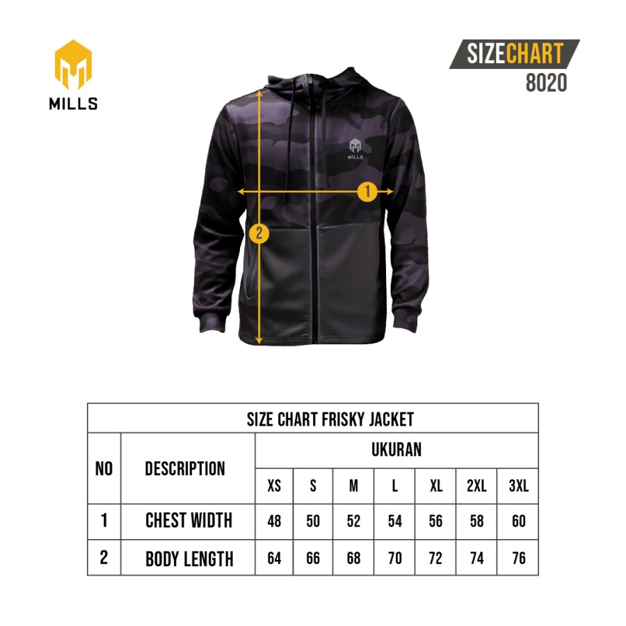 JAKET MILLS / MILLS JACKET FRISKY 8020