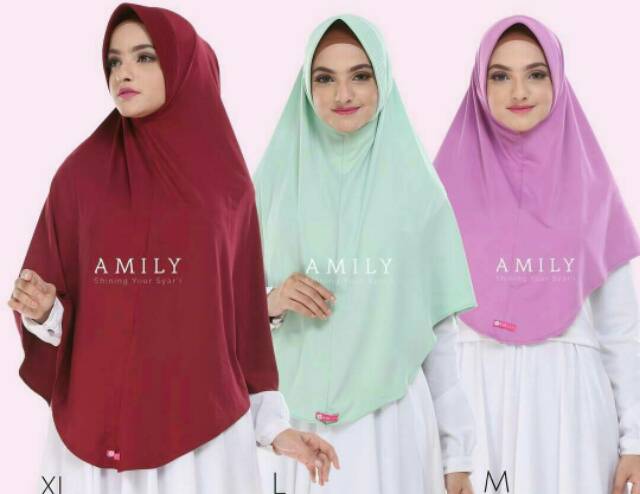 JILBAB  INSTAN JERSEY OZZA ORIGINAL DAILY  AMILY-8
