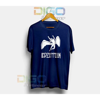 Premium Kaos Distro Led Zeppelin 50 tahun  Baju  Pria  Keren 