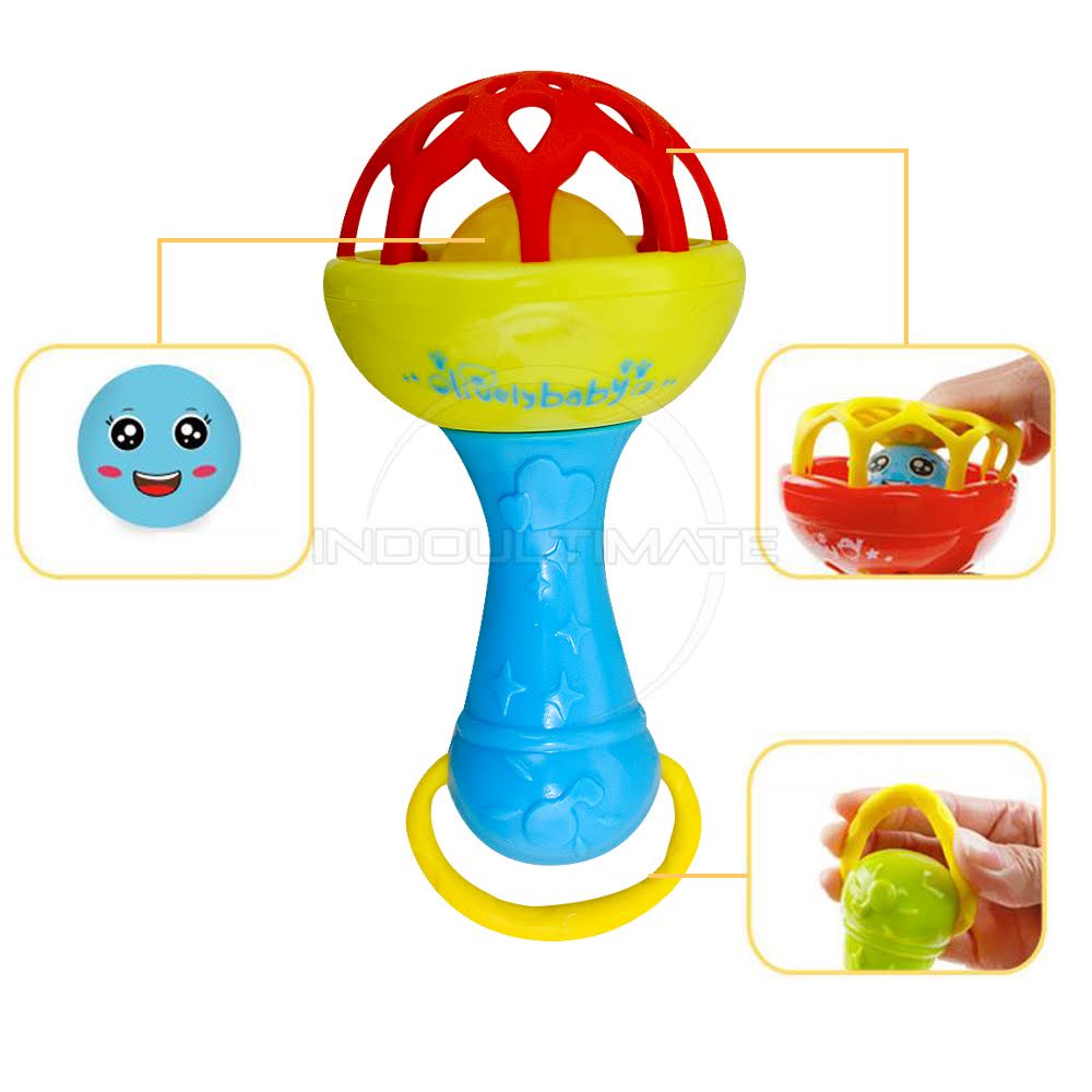 Mainan 1pcs Genggam Bayi Mainan Lonceng Kerincingan Gemerincing Bayi Teether TO-Z029 Baby Toy Silicone Mainan Edukasi Toys Baby Rattle Bayi Empeng Mainan Gigitan Bayi Mainan Kerincing