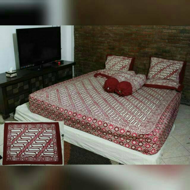 Sprei Batik Tulis Asli Pekalongan Shopee Indonesia