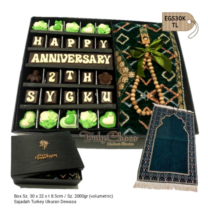 

Trulychoco - Chocolate gift dan sajadah turkey