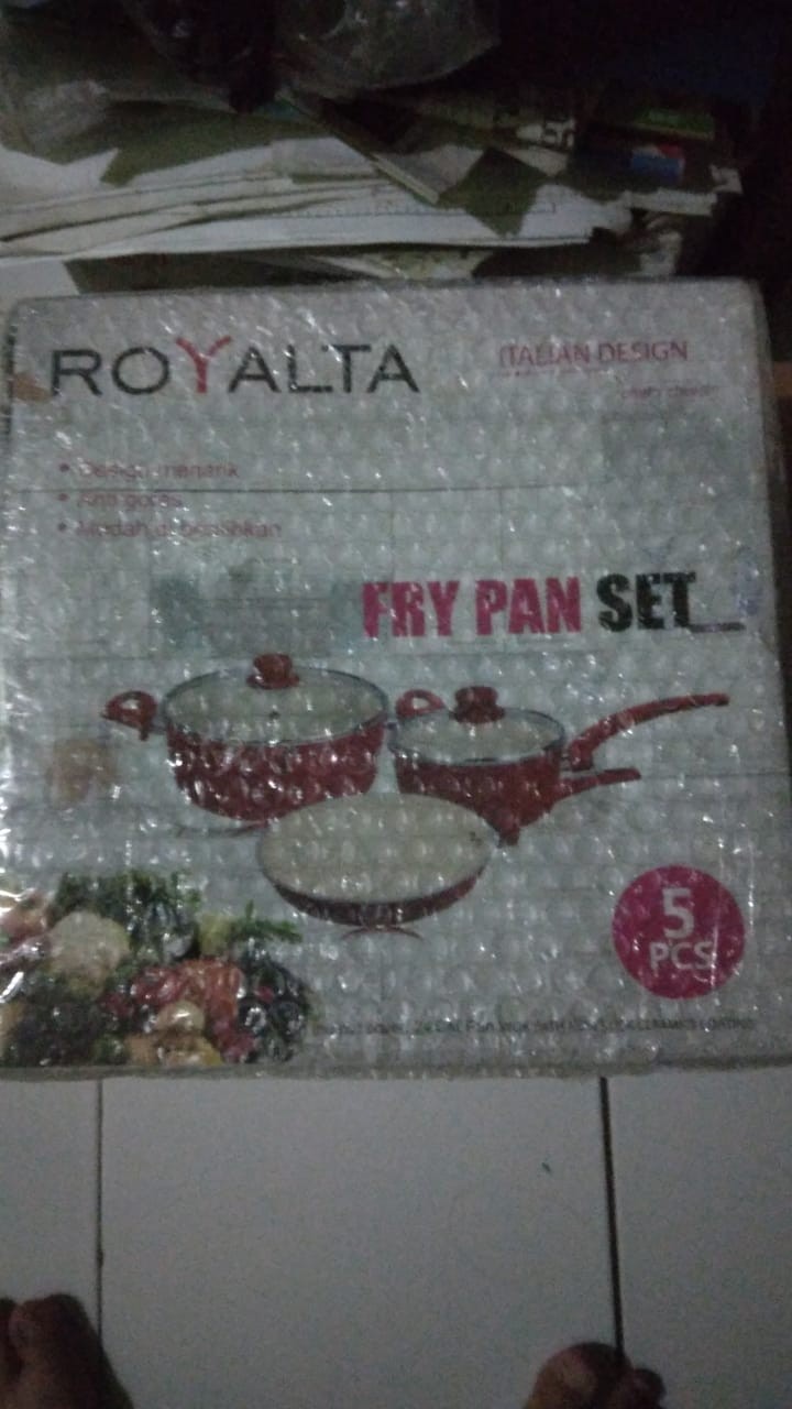 1set Panci Set 5 Pcs Barang Berkualitas Tinggi Royalta