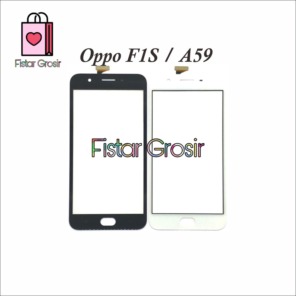 Touchscreen TS Oppo F1S F1 S A59 A 59 Layar Depan Kaca LCD