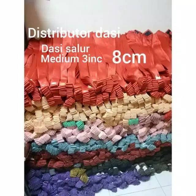 Dasi pria import motif kotak dua warna distributor dasi