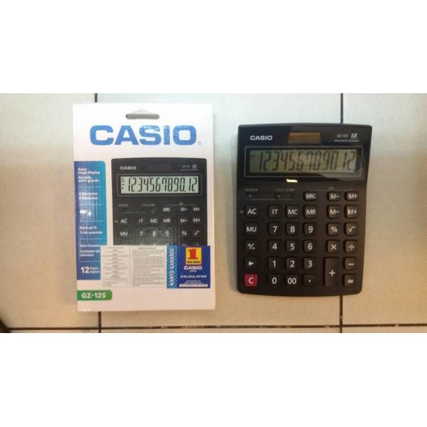 

Baru Jual CASIO GZ 12 Kalkulator Meja Termurah