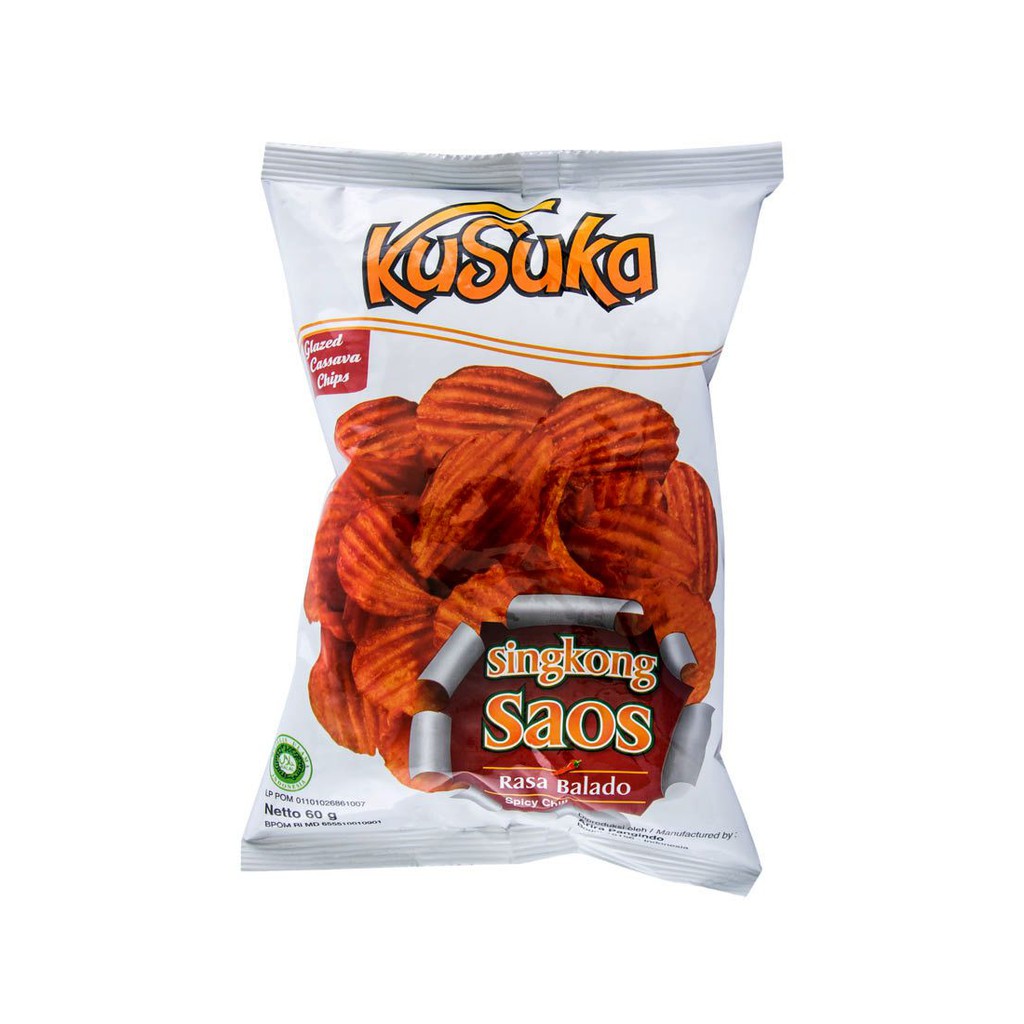 

Kusuka Saos Balado Singkong Snack 60 gr