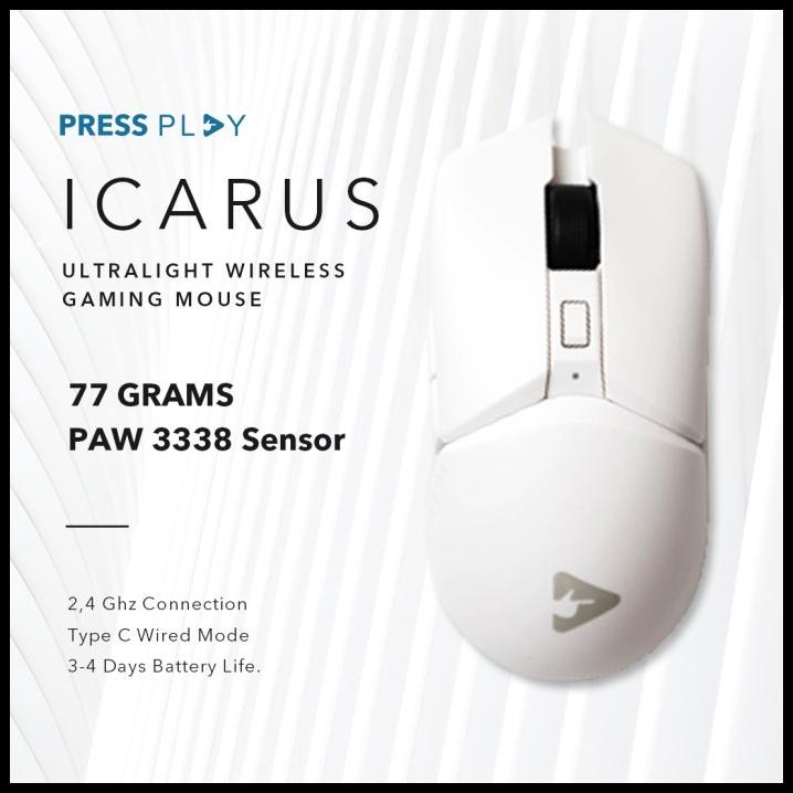 Icarus Ultralight Gaming Mouse By Press Play