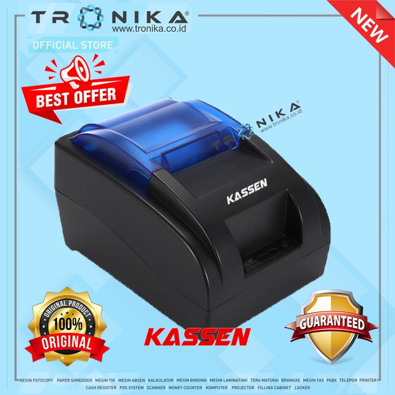 PRINTER THERMAL BLUETOOTH | KASSEN BT-P290 | ORIGINAL | GARANSI RESMI