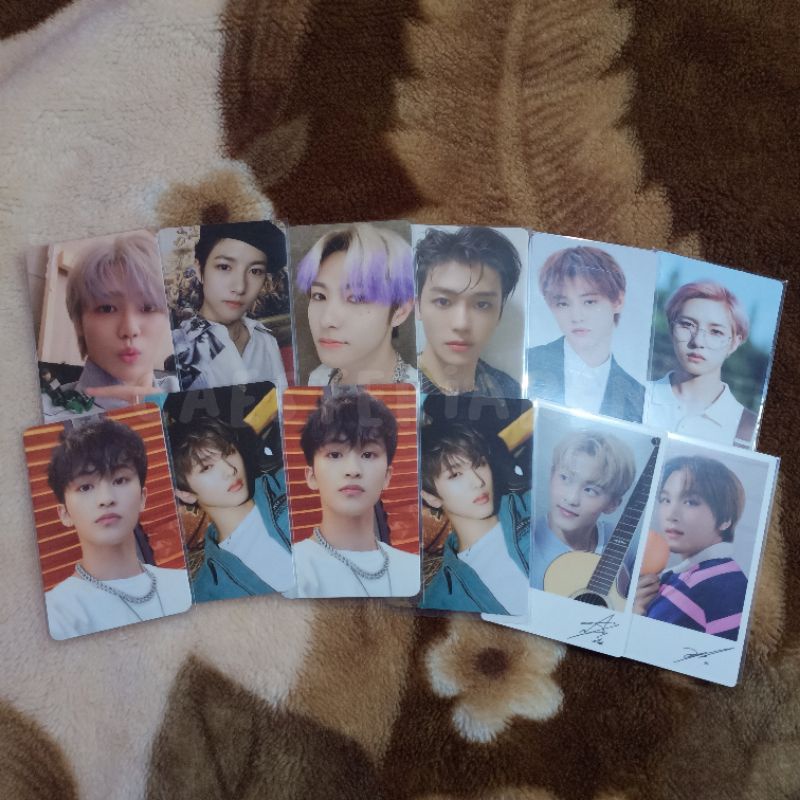 pc photocard nct mark renjun jeno haechan jaemin chenle jisung we boom ridin arrival bene wd sg20 da