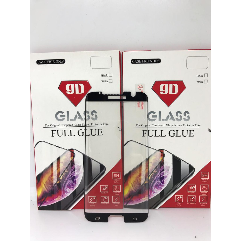 Tempered Glass TG Murah Samsung S7 Edge Full Glue Full Lengkung Full Lem Good qualitas