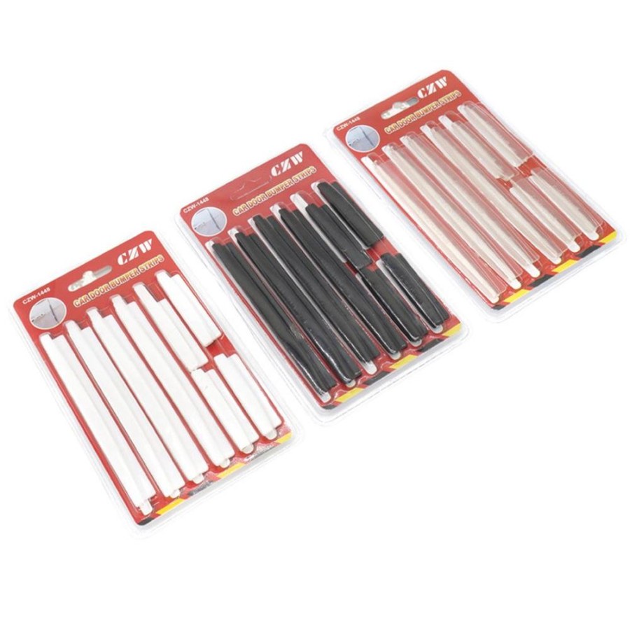 [BISA COD] Slim Door Guard Protector Pelindung Pintu Mobil Universal 8 pcs Selip Door Edge
