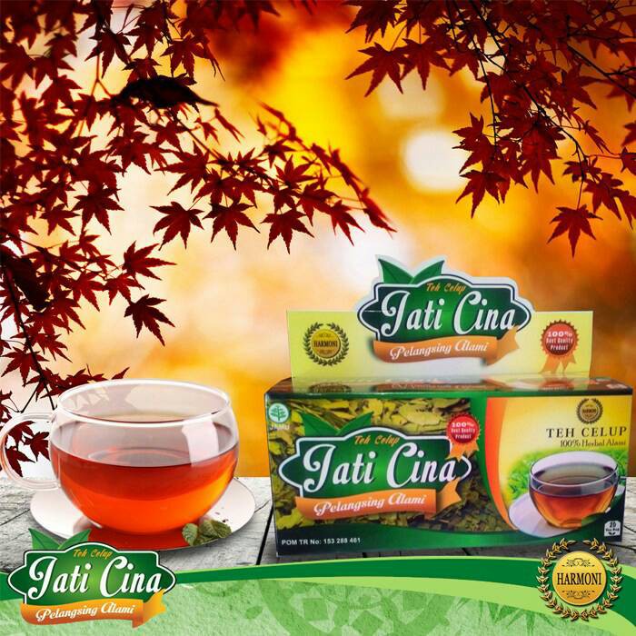 

COD Teh celup daun jati cina / china harmoni pelangsing alami original - Teh Celup