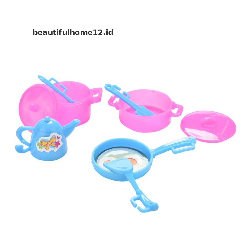 【beautifulhome12.id】 Kitchen Tableware Doll Accessories For Barbie Dolls Girls Baby Play House Toys .