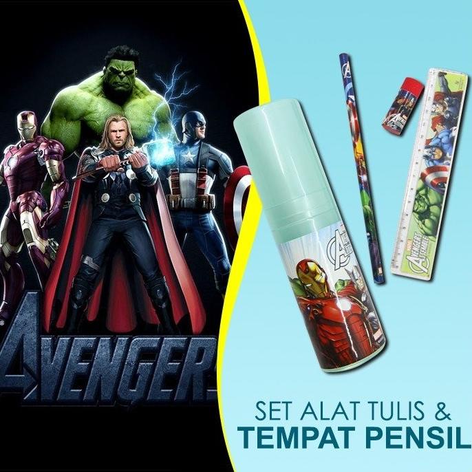 

Alat Tulis Sekolah Lengkap Penghapus Penggaris Dan Pensil The Av