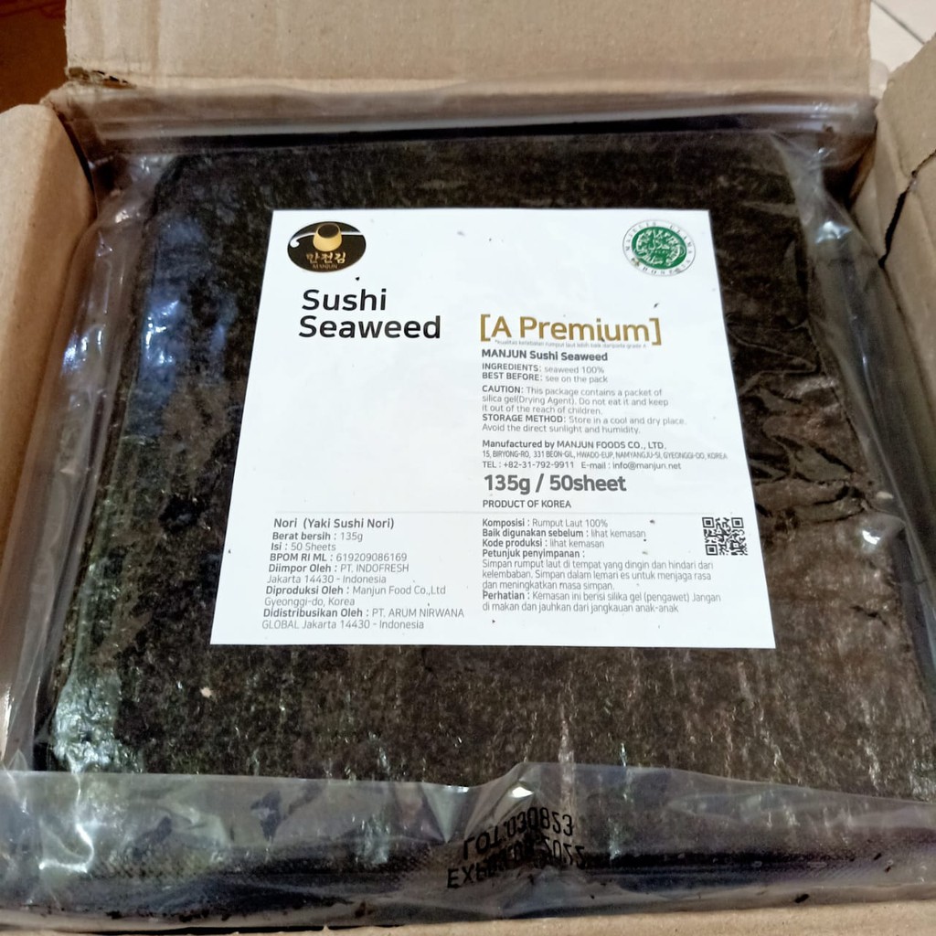 

MANJUN Sushi premium A premium 50 lembar
