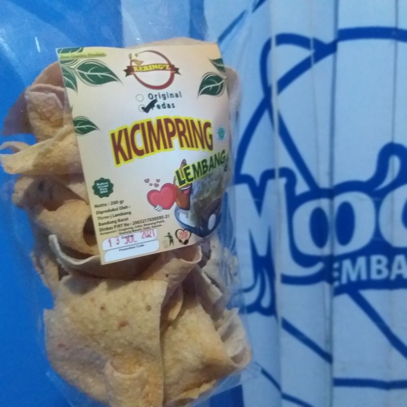 Kecimpring Keringz - Kicimpring Lembang | -JUMBO- Jajanan | Keripik | Snack | Oleh Oleh Bandung