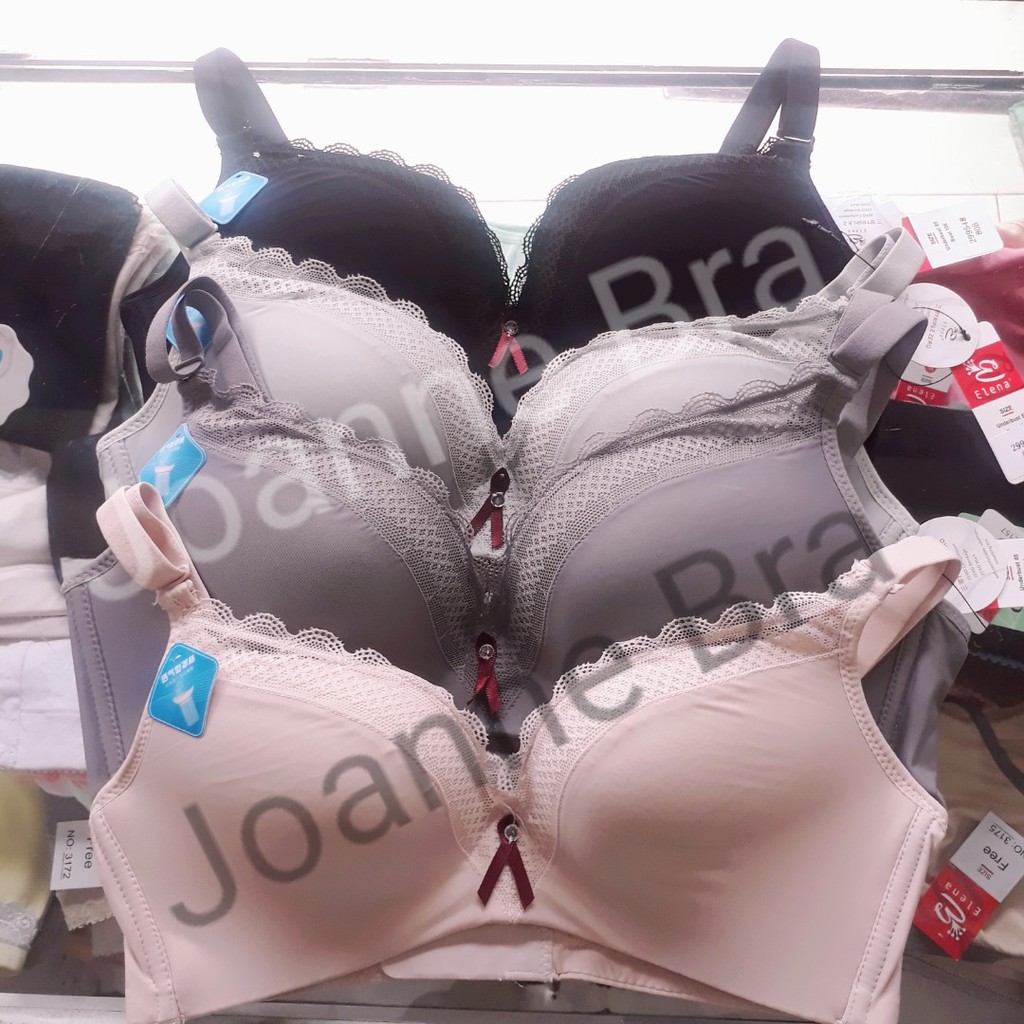 Elena Bra & CD SET BH Robot Cup B Medium E 299548 - Bra SET Push Up Super Lembut Best Quality