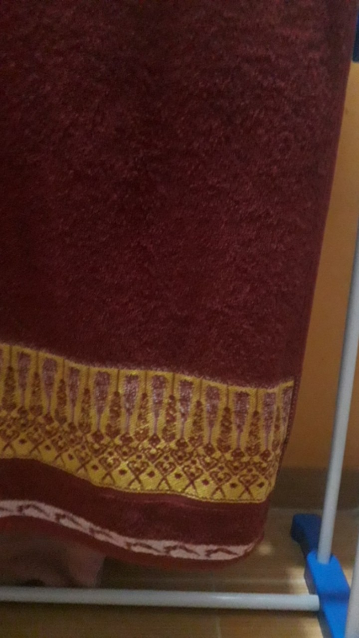 Handuk Dewasa Ukuran 70x140 Merah Putih Motif Terlaris Termurah