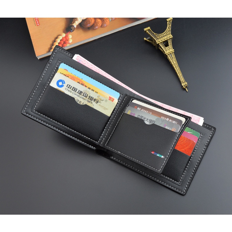 DOMPET LIPAT PRIA ORIGINAL HITAM COLACO WA373B5 KECIL SLOT SIMPLE PENDEK KULIT KARTU BANYAK COWOK BATAM KEREN PREMIUIM BRANDED MURAh