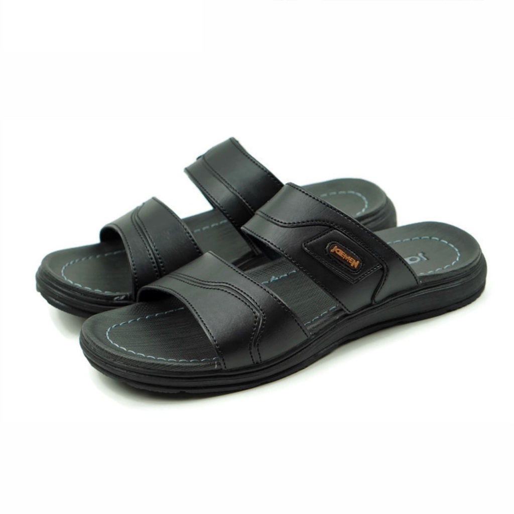 Joemen Sandal Pria Kulit Joemen S 06 Original Pria Sandal Slop Import-3