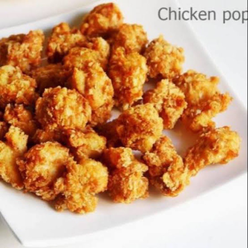 

fried popcorn chicken pop ayam crispy renyah