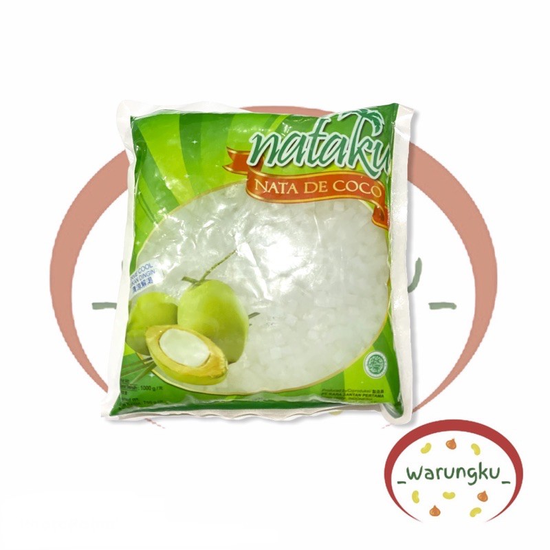 NATAKU Nata de Coco 1kg 1000gr Sari Kelapa